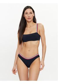 TOMMY HILFIGER - Tommy Hilfiger Góra od bikini UW0UW05291 Granatowy. Kolor: niebieski. Materiał: syntetyk