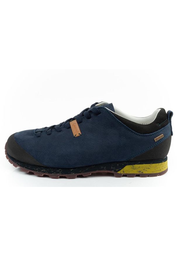 Buty trekkingowe męskie Aku Bellamont 3 Nbk Gore-tex. Kolor: niebieski. Materiał: skóra. Szerokość cholewki: normalna. Technologia: Gore-Tex
