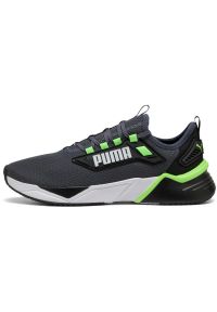 Adidasy Puma Retaliate 3, Mężczyźni. Kolor: szary, zielony, wielokolorowy. Materiał: materiał. Sport: turystyka piesza