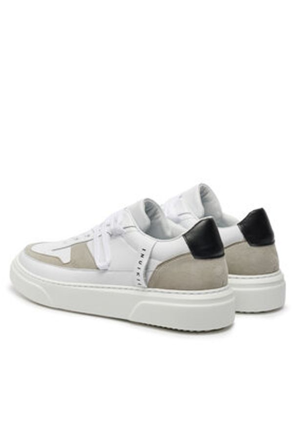 Inuikii Sneakersy Leo 50102-866 Biały. Kolor: biały. Materiał: skóra