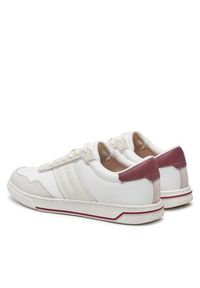 Calvin Klein Sneakersy Low Top Lace Up Mix HM0HM01548 Biały. Kolor: biały. Materiał: materiał #4