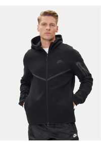 Nike Bluza Windrunner HV0949 Czarny Regular Fit. Kolor: czarny. Materiał: syntetyk