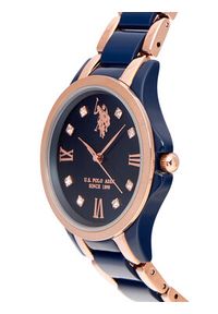 U.S. Polo Assn. Zegarek Selena USP8381RG Granatowy. Kolor: niebieski #6