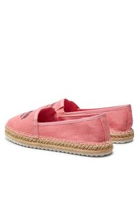 Tommy Jeans Espadryle Tjw Varsity Espadrille EN0EN02470 Różowy. Kolor: różowy. Materiał: materiał #6