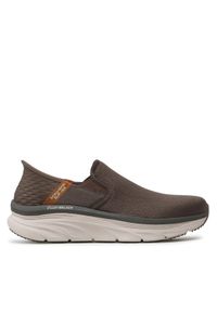 skechers - Skechers Półbuty D'Lux Walker Orford 232455 Brązowy. Kolor: brązowy. Materiał: materiał #1