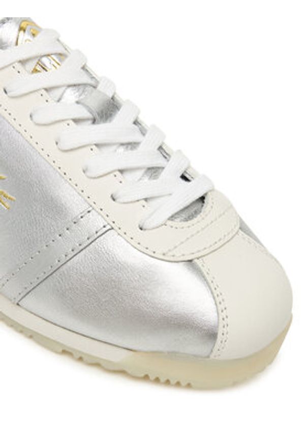 Lacoste Sneakersy Club-Low 7-50SFA0062 Srebrny. Kolor: srebrny. Materiał: skóra