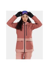 FUNDANGO - Kurtka Narciarska Damska Fundango Poplar ECO. Kolor: różowy. Materiał: materiał. Sezon: zima. Sport: narciarstwo #1