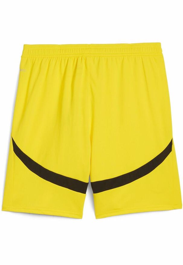 Puma - Męskie szorty Borussia Dortmund 24/25 PUMA Faster Yellow Black. Kolor: żółty, wielokolorowy, czarny. Sport: piłka nożna
