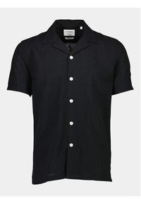 Lindbergh Koszula 30-203319 Czarny Relaxed Fit. Kolor: czarny. Materiał: bawełna #4