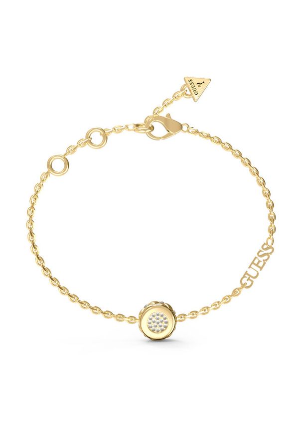 Bransoletka Guess. Materiał: złote. Kolor: złoty