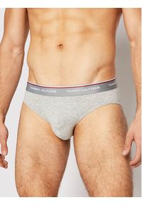 TOMMY HILFIGER - Tommy Hilfiger Komplet 3 par slipów 1U87903766 Kolorowy. Materiał: bawełna. Wzór: kolorowy