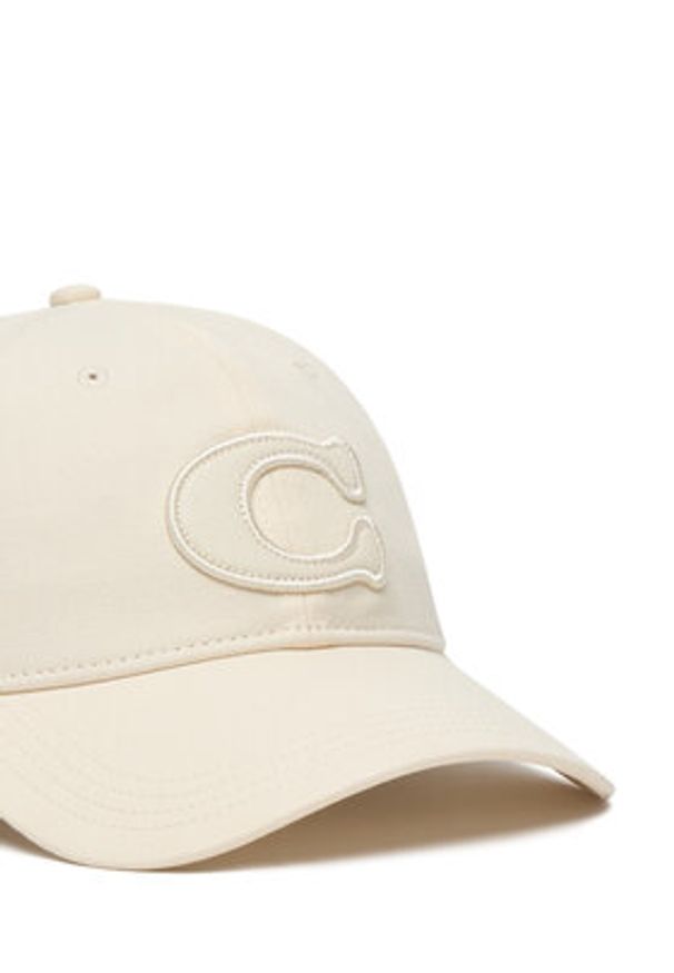 Coach Czapka z daszkiem 29CCN89 Écru. Kolor: kremowy. Materiał: bawełna