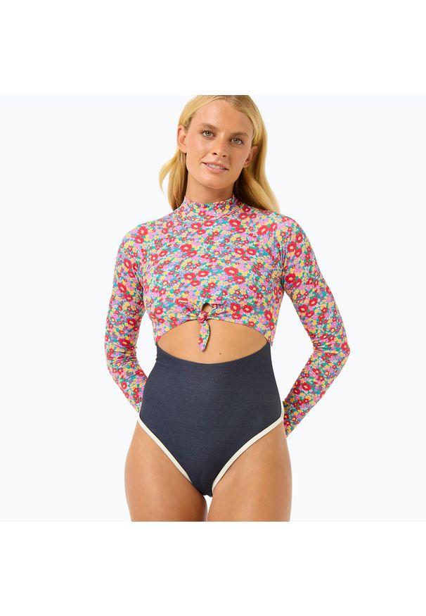 RIPCURL - Strój kąpielowy jednoczęściowy damski Rip Curl Las Flores Surf Suit. Kolor: wielokolorowy