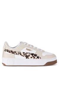 Puma Sneakersy CEO-CARINA STREET 40345901_ Beżowy. Kolor: beżowy. Materiał: materiał #1