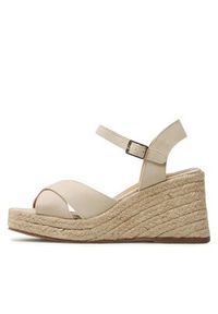 Castañer Espadryle Thea Jute/001 023070-203 Beżowy. Kolor: beżowy. Materiał: materiał