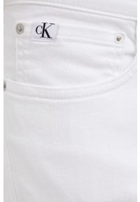 Calvin Klein Jeans jeansy męskie. Kolor: biały #3