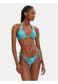 Seafolly Dół od bikini La Mer 40651-214 Turkusowy. Kolor: turkusowy. Materiał: syntetyk