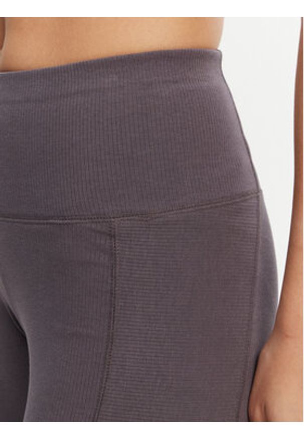 Adidas - adidas Kolarki ALL SZN Rib JJ1233 Szary Slim Fit. Kolor: szary. Materiał: bawełna