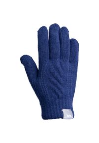 TRESPASS - Rękawiczki Z Dzianiny Dla Dzieci/Kids Kaybell. Kolor: niebieski. Materiał: dzianina. Sezon: zima #1
