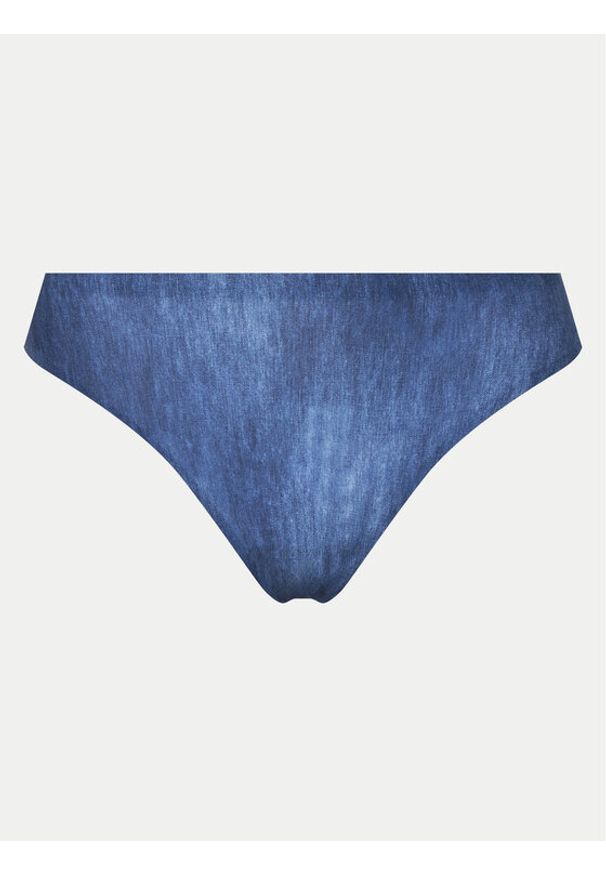 Chantelle Stringi Soft Stretch C11D90 Niebieski. Kolor: niebieski. Materiał: syntetyk