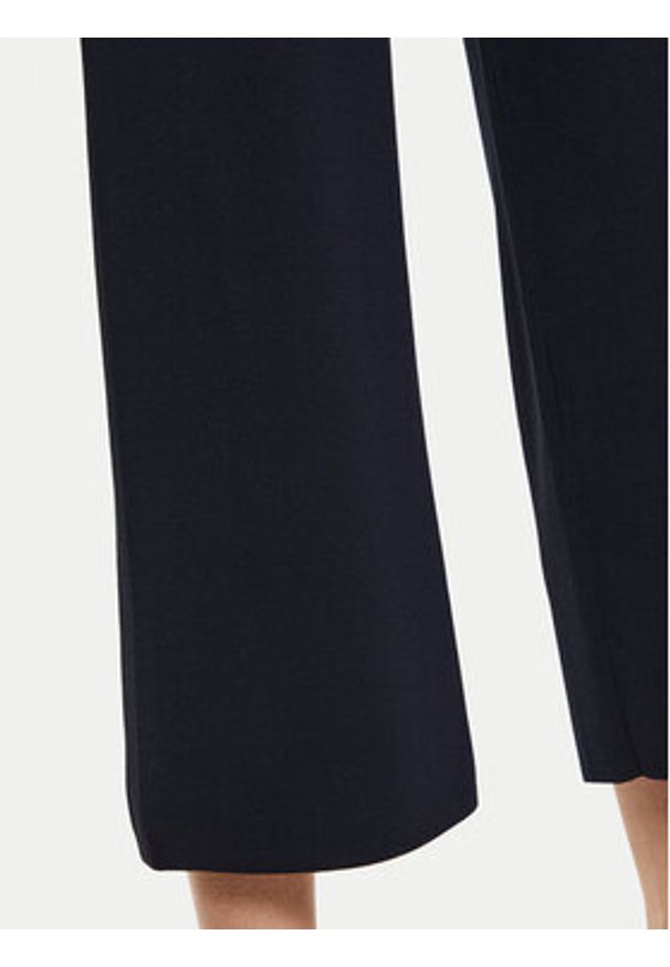 Max Mara Leisure Spodnie materiałowe Grembo 24263360 Granatowy Relaxed Fit. Kolor: niebieski. Materiał: syntetyk