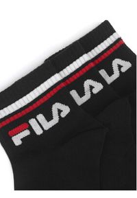Fila Zestaw 3 par niskich skarpet unisex F9398-AW24 (3-pack) Czarny. Kolor: czarny. Materiał: bawełna #3