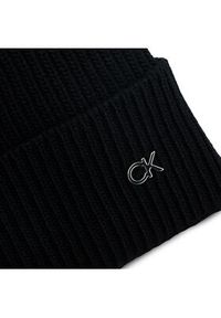 Calvin Klein Czapka Re-Lock Mix K60K610991 Czarny. Kolor: czarny. Materiał: poliamid, materiał