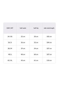 Rinascimento Spodnie palazzo CFC0123671003 Écru Regular Fit. Kolor: kremowy. Materiał: syntetyk #3