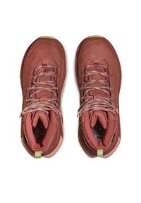 HOKA - Hoka Trekkingi Kaha 3 GTX 1162531 Bordowy. Kolor: czerwony. Materiał: materiał #8