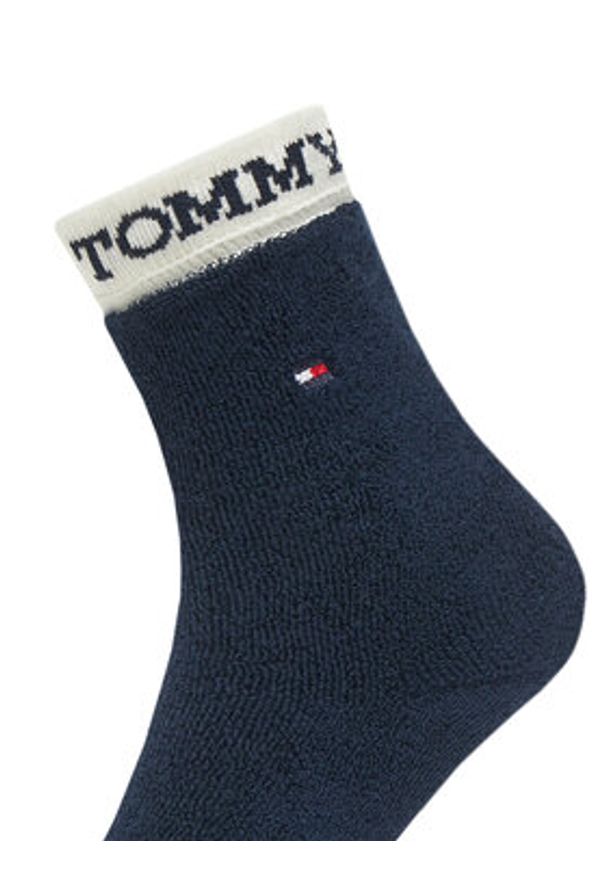 TOMMY HILFIGER - Tommy Hilfiger Skarpety długie 701236328 Granatowy. Kolor: niebieski. Materiał: bawełna, materiał