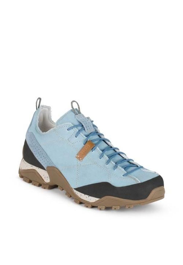 Buty trekkingowe damskie Aku Nativa Canvas. Kolor: wielokolorowy. Materiał: skóra. Szerokość cholewki: normalna