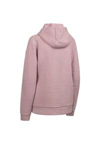 TRESPASS - Damska Bluza Z Kapturem Lillie Full Zip. Typ kołnierza: kaptur. Kolor: fioletowy, różowy, wielokolorowy. Styl: sportowy. Sport: turystyka piesza