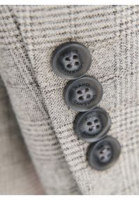 Pako Lorente - PAKO LORENTE – Szary garnitur męski w kratkę. Kolor: szary. Materiał: poliester, elastan, wiskoza. Wzór: kratka #5