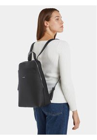 Calvin Klein Plecak Business Backpack Saffiano K60K611676 Czarny. Kolor: czarny. Materiał: skóra #3