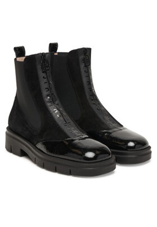 Hispanitas Botki HI254302 Czarny. Kolor: czarny. Materiał: skóra