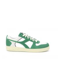 Diadora - Sneakersy DIADORA MAGIC BASKET LOW SUEDE LEATHER. Kolor: zielony #1