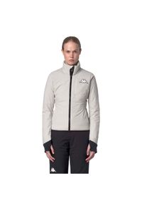 Polar damski zapinany na zamek Kappa 8cento 825. Kolor: czarny, beżowy, wielokolorowy. Materiał: polar. Sezon: zima. Sport: narciarstwo #1