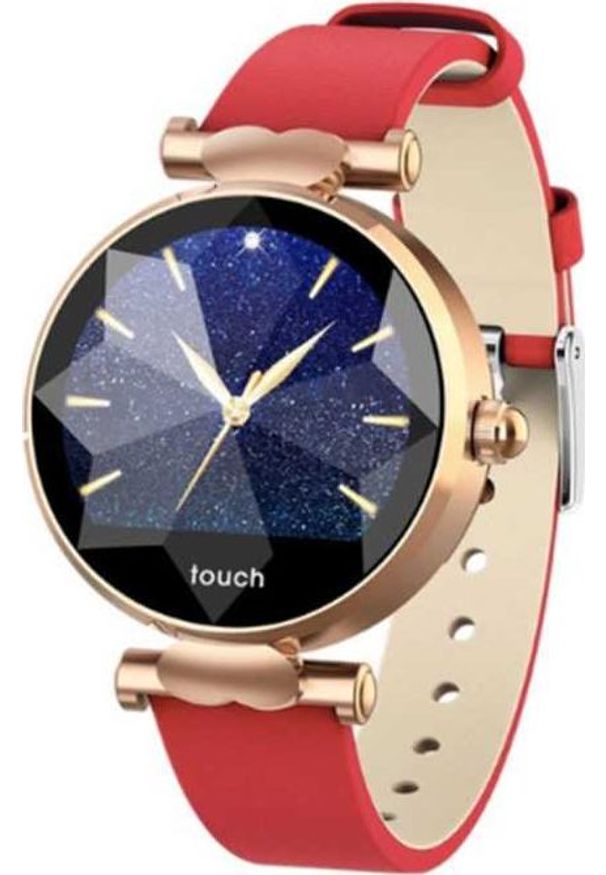 Smartwatch Roneberg RB20 Czerwony. Rodzaj zegarka: smartwatch. Kolor: czerwony