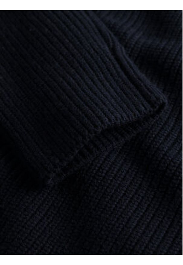 JOOP! Jeans Golf 15 JJK-04Morlino 30043621 Granatowy Modern Fit. Typ kołnierza: golf. Kolor: niebieski. Materiał: wełna, bawełna
