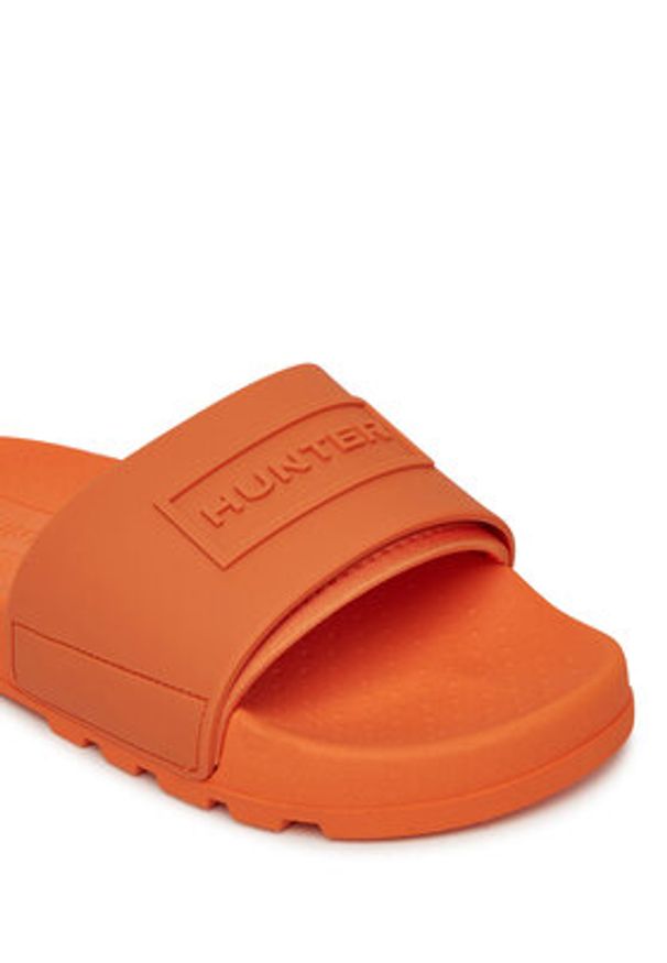 Hunter Klapki HFRU0006251 Koralowy. Kolor: pomarańczowy. Materiał: syntetyk