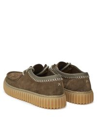 Clarks Półbuty Torhill Low 26180905 Zielony. Kolor: zielony. Materiał: zamsz, skóra #3