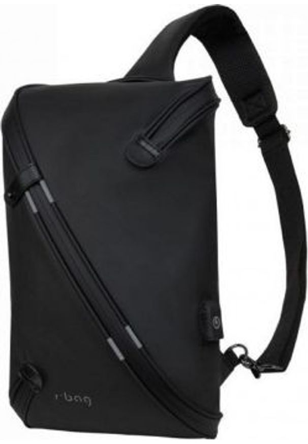 Czarny plecak na laptopa R-BAG