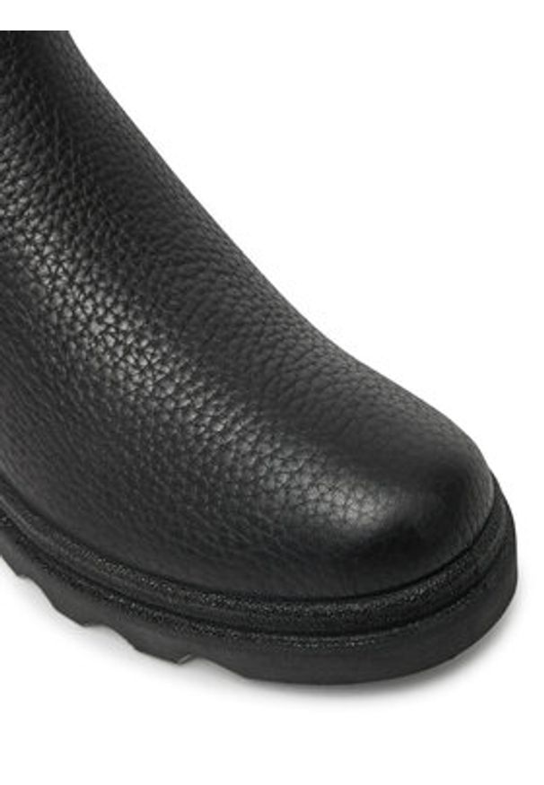 ecco - ECCO Sztyblety Grainer W 21475301001 Czarny. Kolor: czarny. Materiał: skóra