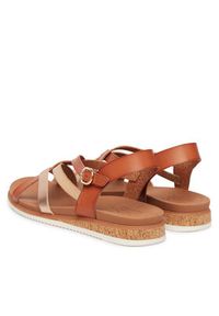 skechers - Skechers Sandały Desert Kiss Low 114709/CSNT Brązowy. Kolor: brązowy. Materiał: skóra #6