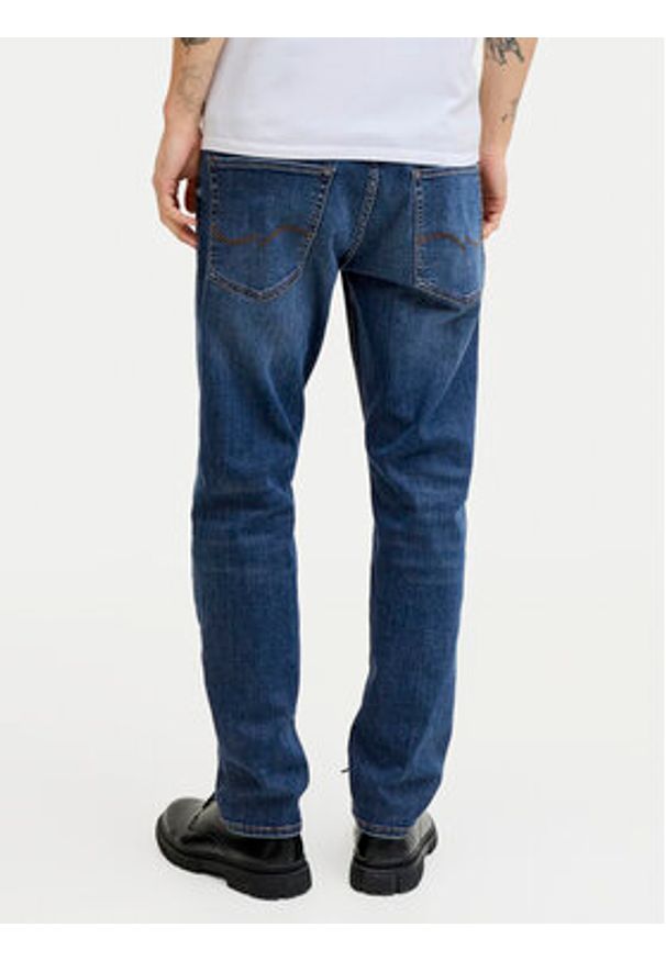 Jack & Jones Jeansy Mike 12289829 Niebieski Tapered Fit. Kolor: niebieski