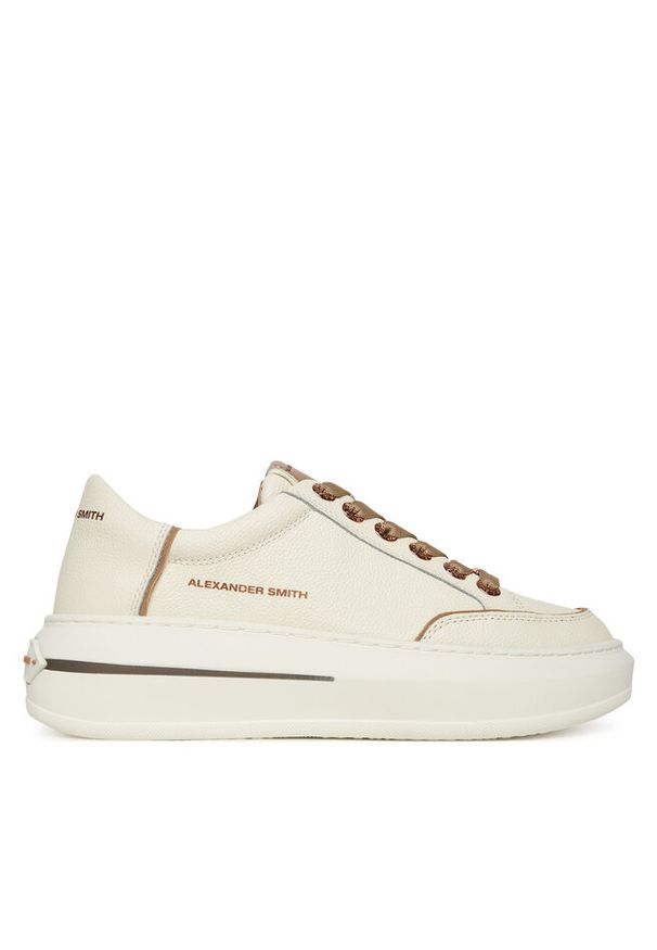 Sneakersy Alexander Smith. Kolor: biały