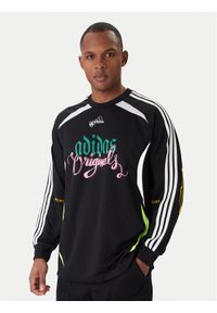 Adidas - adidas Longsleeve Spiders Goalkeeper JW0201 Czarny Loose Fit. Kolor: czarny. Materiał: syntetyk. Długość rękawa: długi rękaw