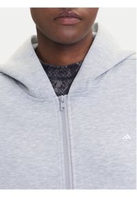 Adidas by Stella McCartney - adidas by Stella McCartney Bluza Scuba JM5792 Szary Loose Fit. Kolor: szary. Materiał: syntetyk #5