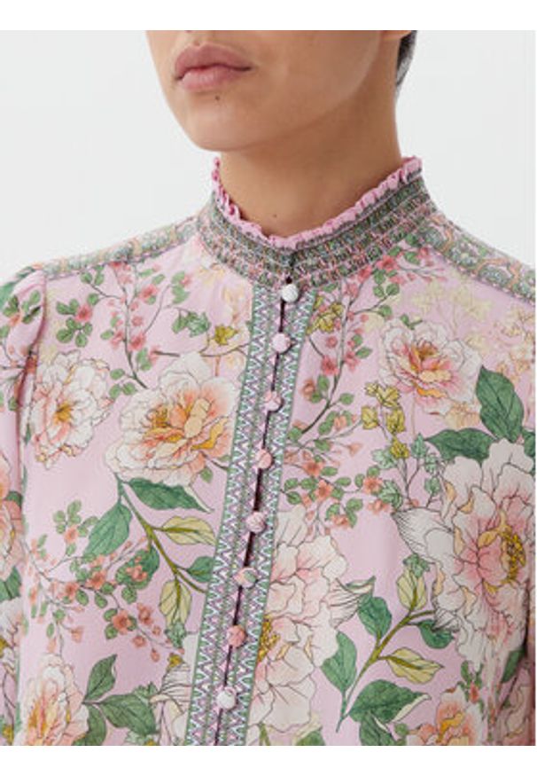 Hale bob - Hale Bob Koszula Hanna 4YPR252A Różowy Regular Fit. Kolor: różowy. Materiał: jedwab