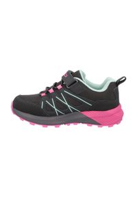 Buty turystyczne dziecięce CMP Kids Hulysse WP Shoe. Kolor: czarny, wielokolorowy, różowy